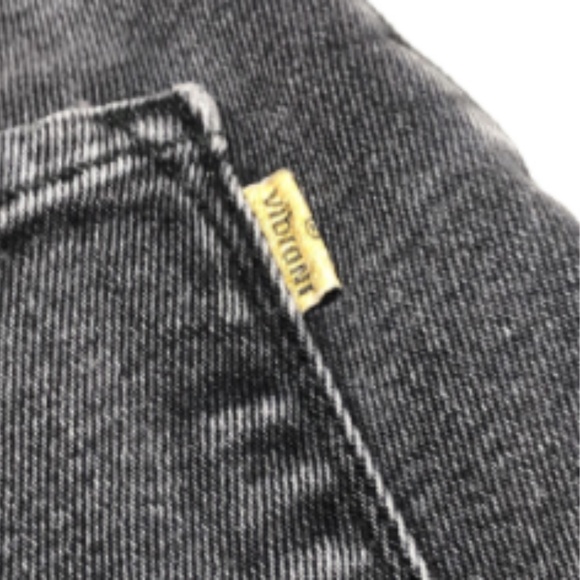 MADE IN USA ๐บ๐ธ VIBRANT GRAYWASH HIGH-RISE SLIM TAPERED JEANS 5/26x27 ๐บ๐ธ - Picture 7 of 12